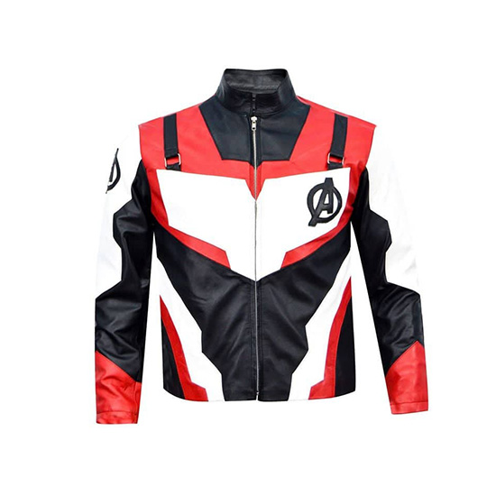 Avengers End Game Quantum Realm Real Leather Jacket