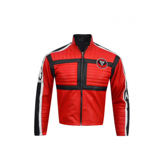 Kobra Kid My Chemical Romance Mikey Red Real Leather Jacket Kobra Kid My Chemical Romance Mikey Red Real Leather Jacket