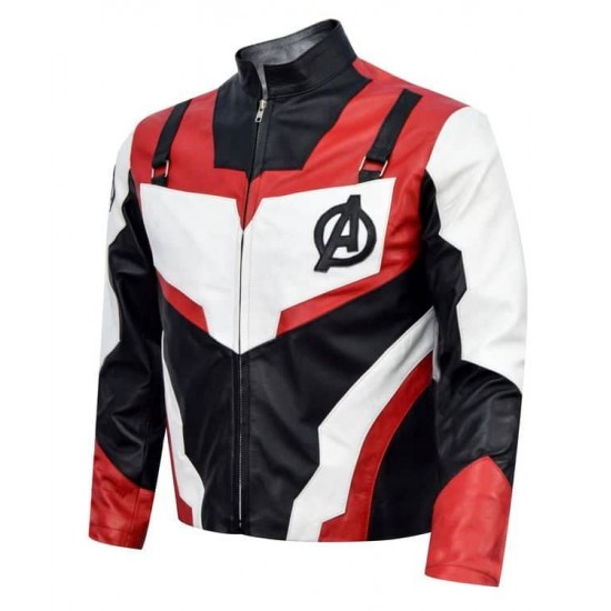 Avengers End Game Quantum Realm Real Leather Jacket