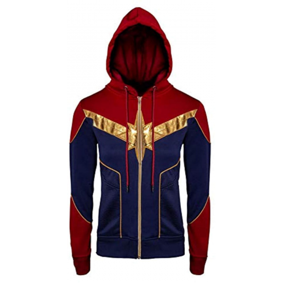 Mens Endgame Superhero Cosplay Quantum Warfare Hoodie Jacket