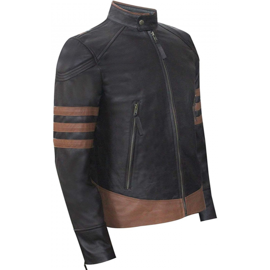 Mens X-Men Origins Genuine Leather Jacket