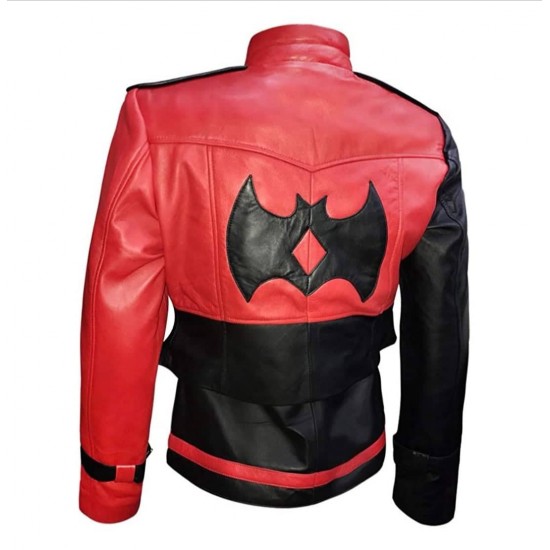 Women Injustice 2 Harley Quinn Leather Jacket