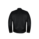 Mens WWE Superstar Dean Ambrose DA Logo Black Real Leather Jacket