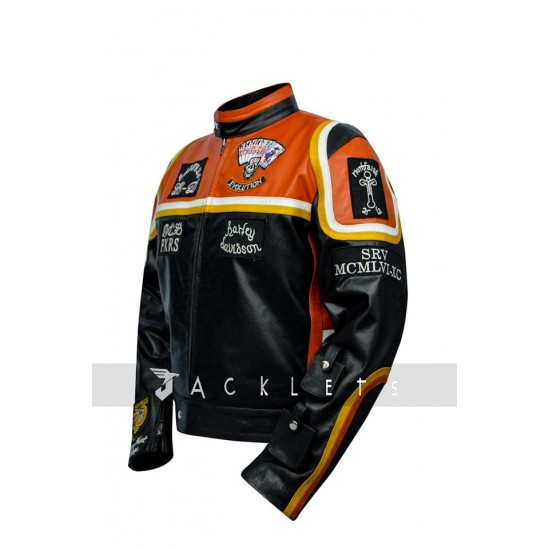 HDMM Mickey Rourke Marlboro Man Vintage Biker Cowhide Leather Motorcycle Jacket HDMM Mickey Rourke Marlboro Man Vintage Biker Cowhide Leather Motorcycle Jacket